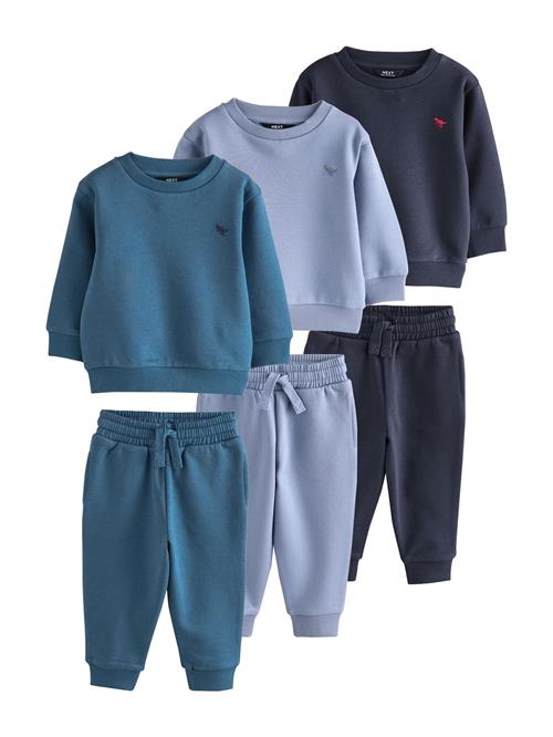 Next Joggingdragt  marin / cyanblå / dueblå