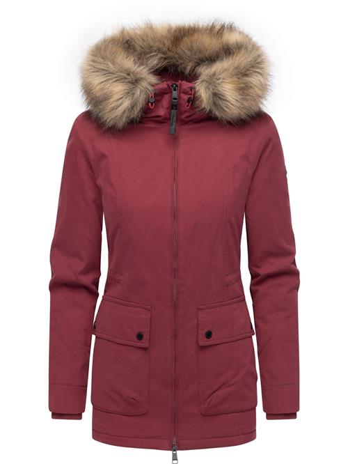 Ragwear Vinterfrakke 'Monadetta Youmodo'  rød