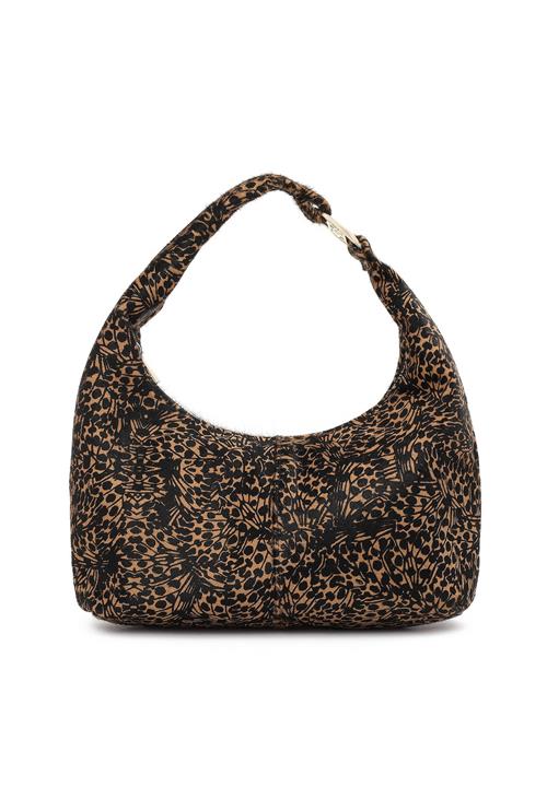 Kazar Skuldertaske  brun / guld / sort