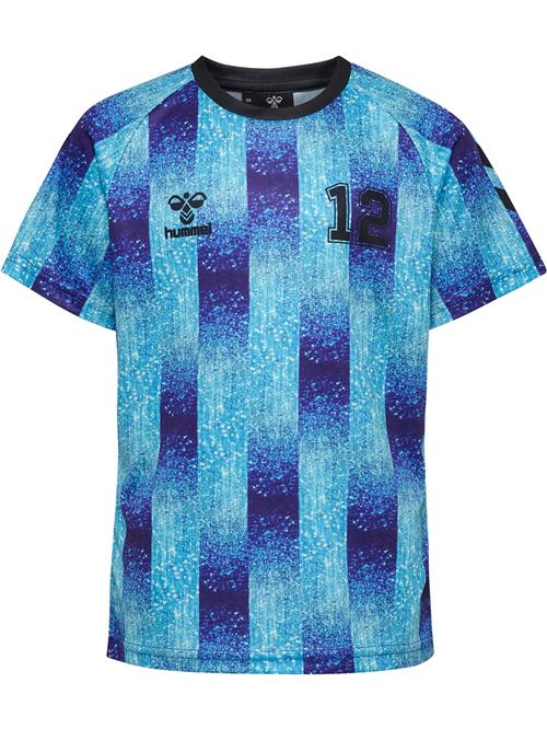 Hummel Funktionsskjorte  aqua / mørkeblå