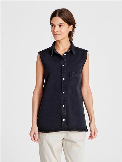 Gai+Lisva Vest 'Rita'  sort