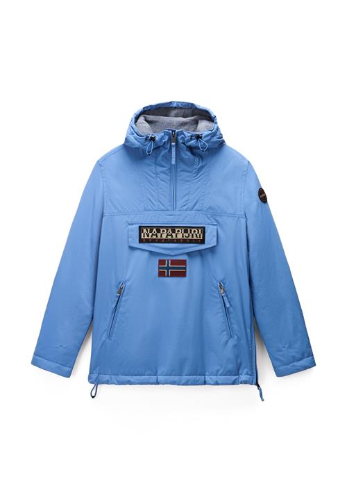 NAPAPIJRI Funktionsjakke 'RAINFOREST'  creme / himmelblå / rød / sort