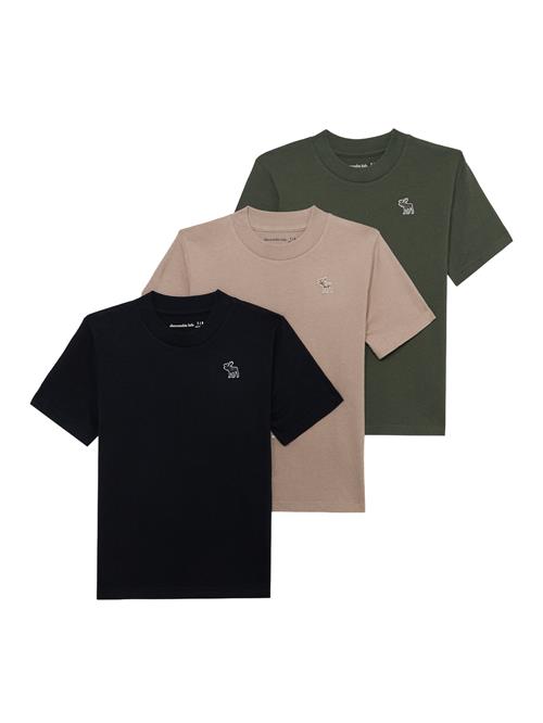 Abercrombie & Fitch Shirts  beige / grøn / sort