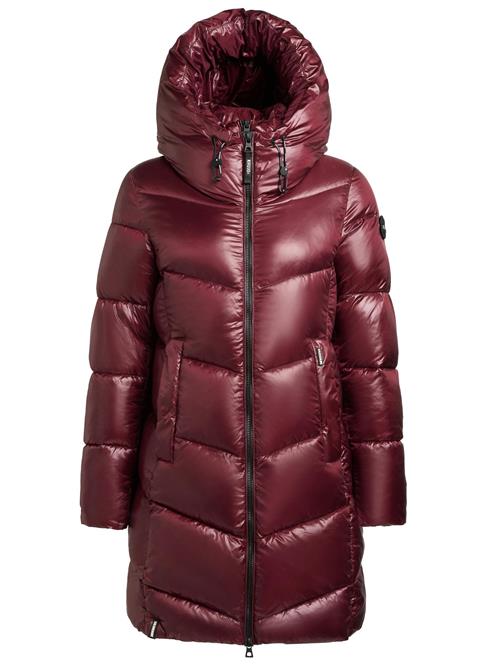 khujo Vinterfrakke 'Adriana'  mørkerød