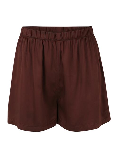 Les Lunes Pyjamasbukser  mørkebrun