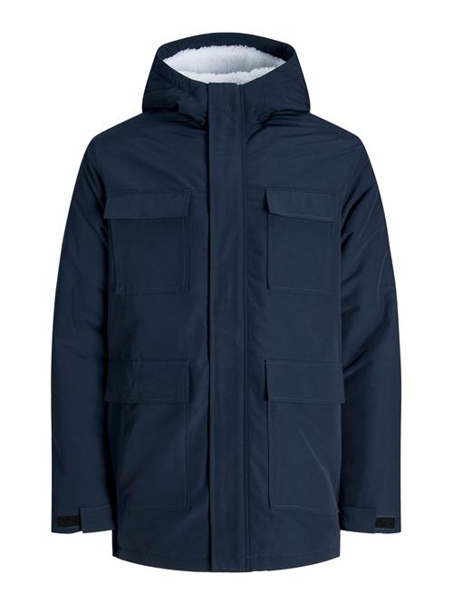 JACK & JONES Vinterparka 'JWHPETER'  natblå