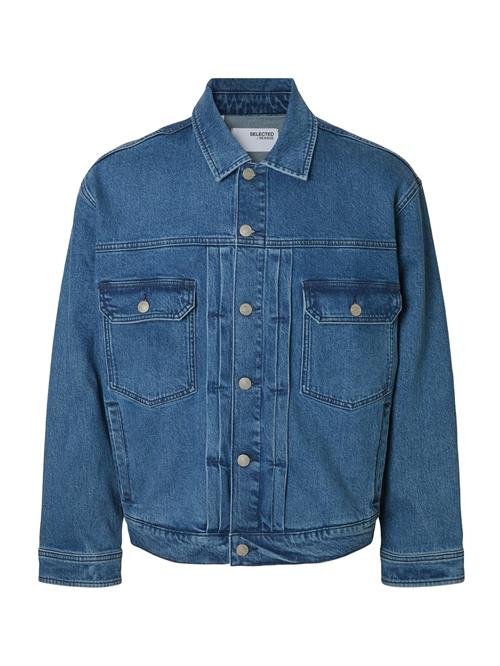 SELECTED Overgangsjakke 'SLHJEREMY'  blue denim