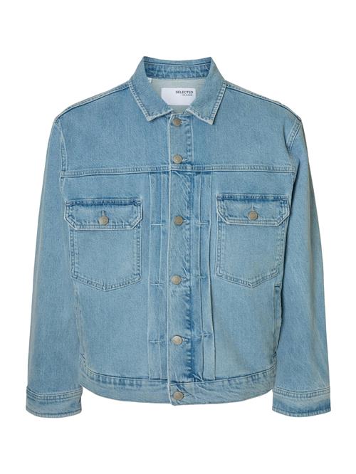 SELECTED Overgangsjakke 'SLHJEREMY'  lyseblå