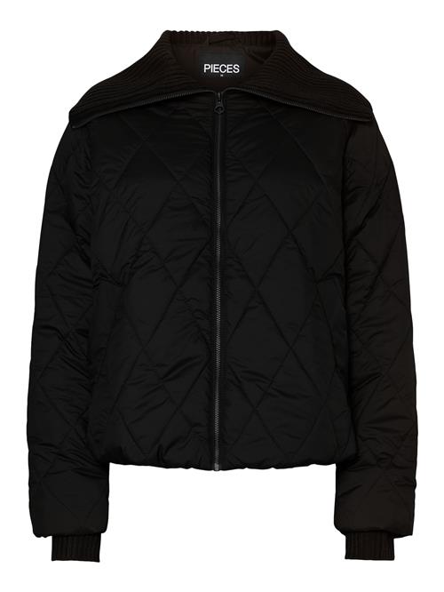 PIECES Overgangsjakke 'PCJOANNA'  sort