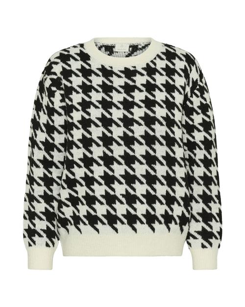 Kaffe Pullover 'Carol'  sort / offwhite