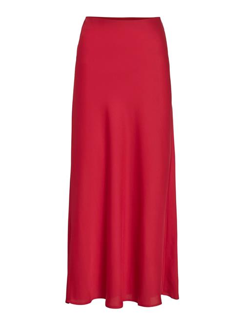 VILA Nederdel 'VIEllette'  carminrød