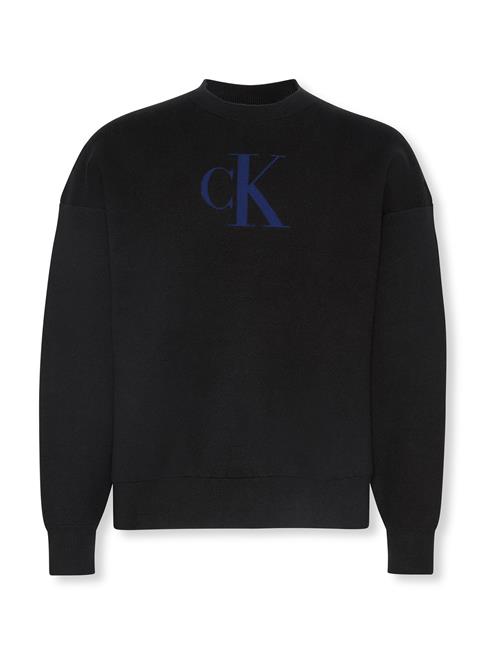 Calvin Klein Jeans Pullover  blå / sort