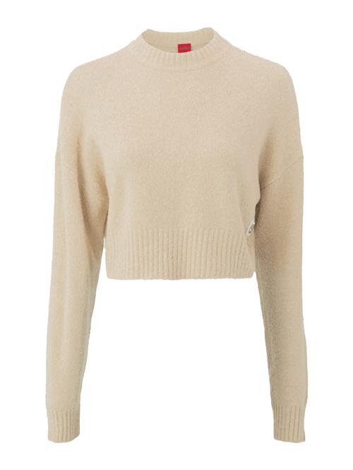 HUGO Pullover 'Sellen'  beige