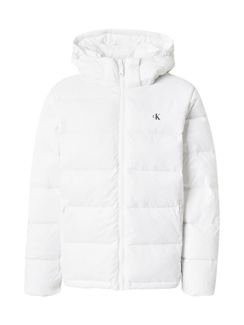 Calvin Klein Jeans Vinterjakke  sort / hvid