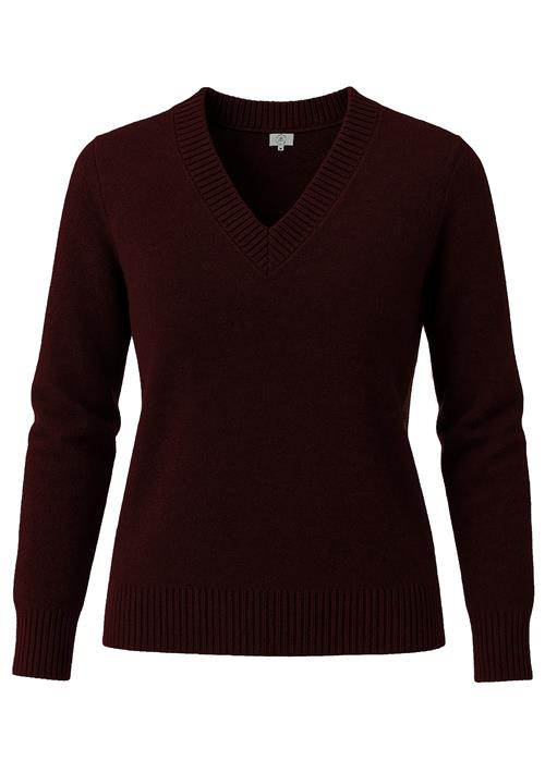 CASH-MERE.CH Pullover  merlot