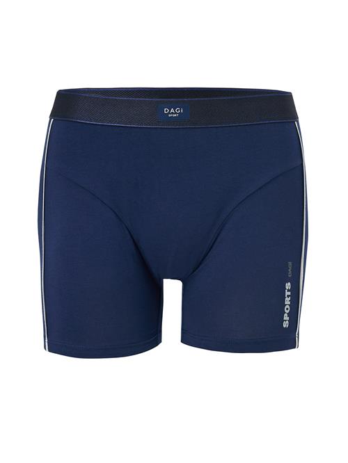 Dagi Boksershorts  navy / hvid