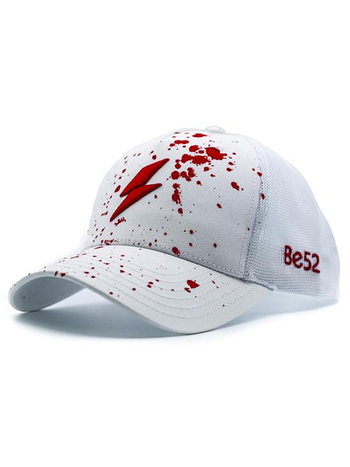 Be52 Hætte 'Bolt splash premiumS'  rød