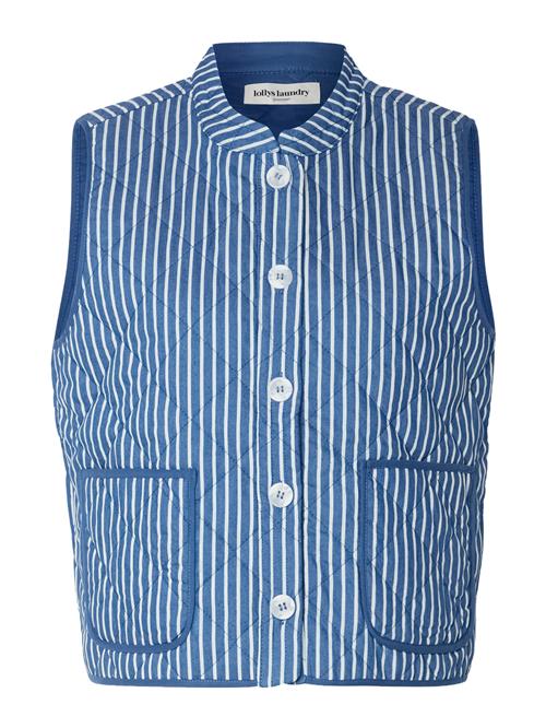 Lollys Laundry Vest 'Cairo'  blå / hvid