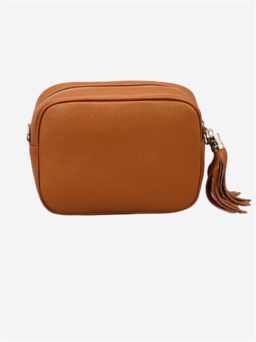 Brise Skuldertaske 'Kira Silver'  cognac