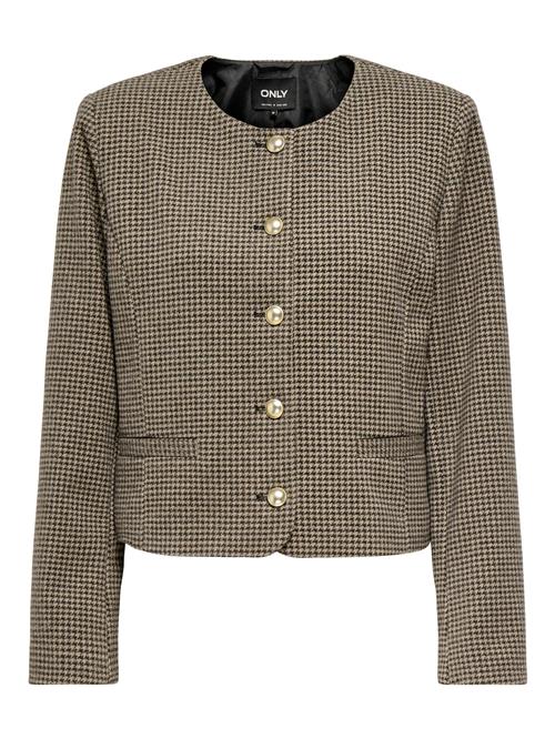 ONLY Overgangsjakke 'ONLMAGGIE'  ecru / brun