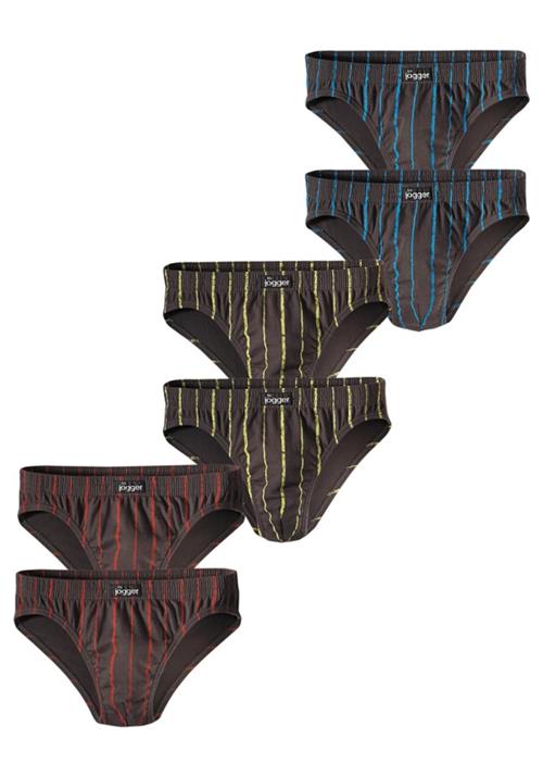 LE JOGGER Slip  blå / gul / mørkegrå / rød