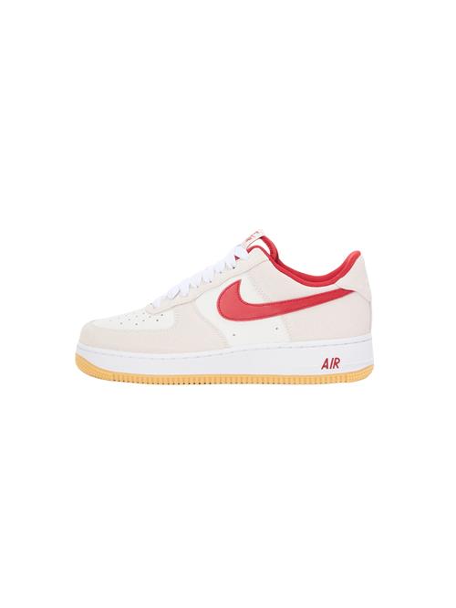 Nike Sportswear Sneaker low 'AIR FORCE 1 '07 LV8'  rød / hvid / uldhvid