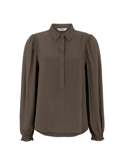 Soft Rebels Bluse 'Anne'  mørkebrun