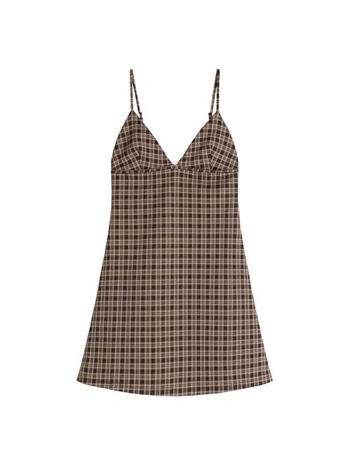 Bershka Kjole  cappuccino / mørkebrun