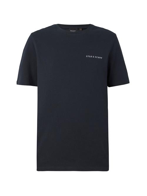 Lyle & Scott Bluser & t-shirts  navy / hvid