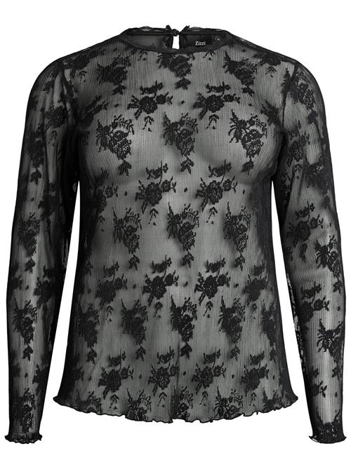 Zizzi Bluse 'Erosa'  sort