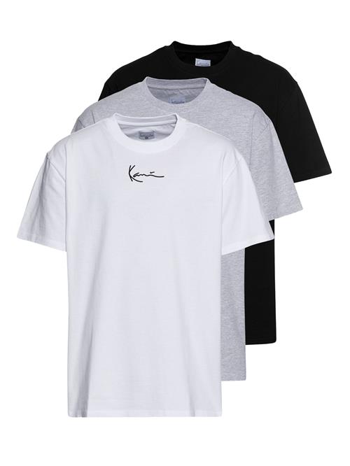 Karl Kani Bluser & t-shirts 'Essential'  grå-meleret / sort / hvid
