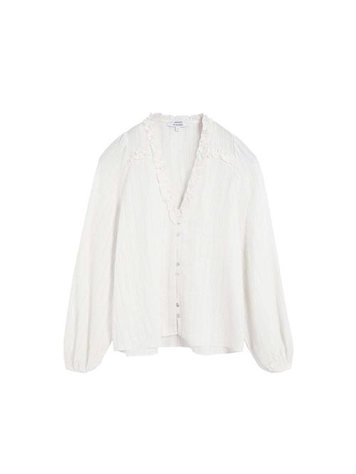 Scalpers Bluse 'Lurex'  offwhite