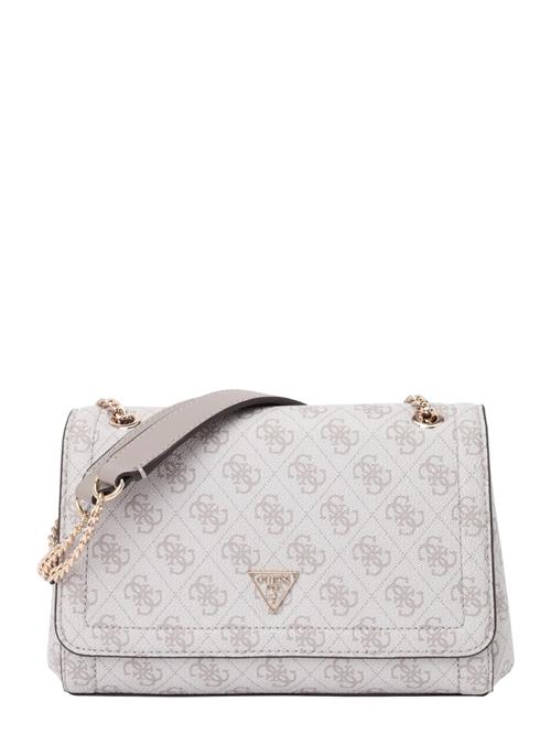 GUESS Skuldertaske 'Noelle II'  taupe / offwhite