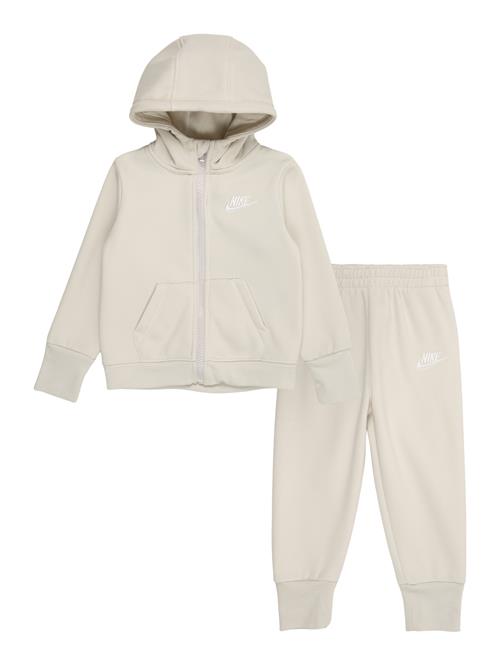 Nike Sportswear Joggingdragt  greige / hvid