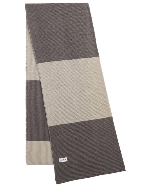 MELA Sjal 'Kazim'  grå / mørkegrå