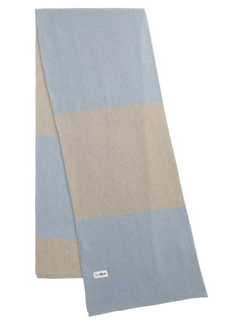 MELA Sjal 'Kazim'  beige / lyseblå