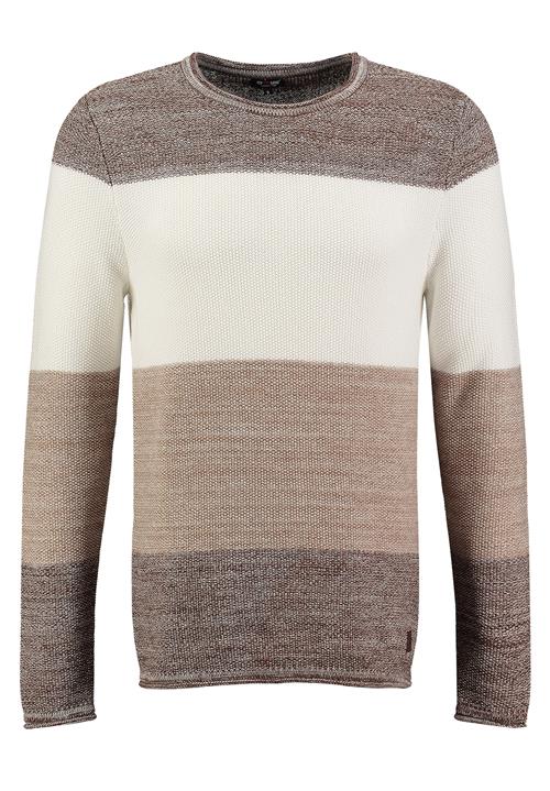 Key Largo Pullover 'Jogi'  sand / beige-meleret / brun-meleret
