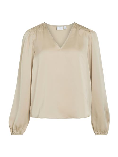 VILA Bluse 'VIEllette'  greige