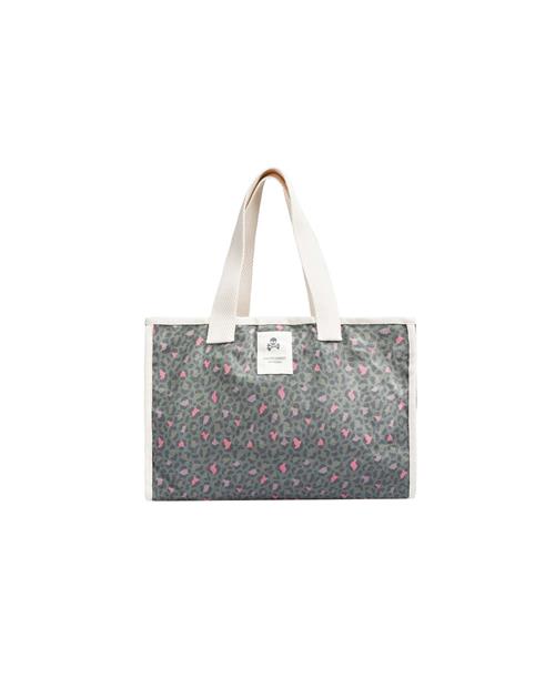 Scalpers Shopper  khaki / lyserød / hvid