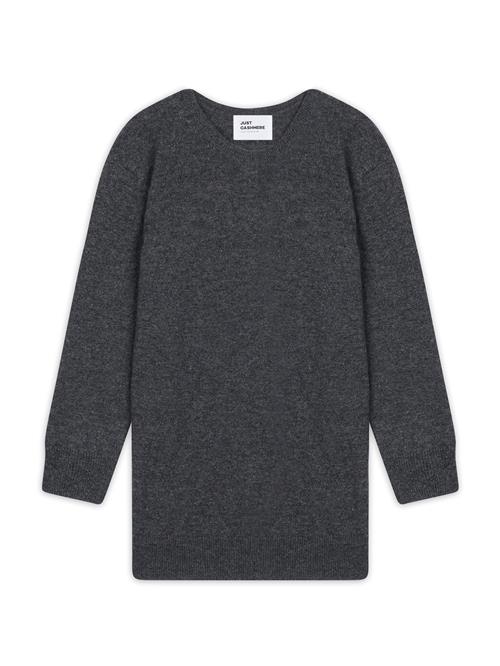 JUST CASHMERE Pullover 'JANICE'  grå