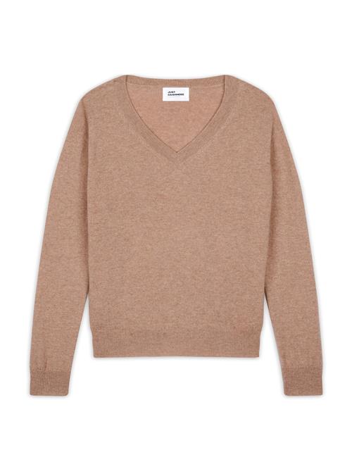 JUST CASHMERE Pullover 'Nora'  camel