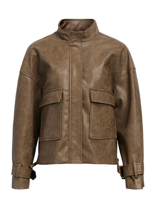 OBJECT Overgangsjakke  mørkebrun