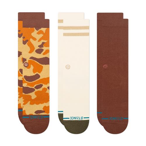 Stance Sokker 'Camo'  beige / brun / cognac