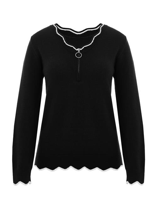 Imily Bela Pullover  sort / hvid