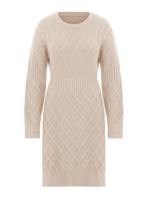 Imily Bela Strikkjole  beige