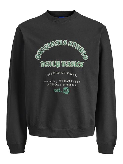 Jack & Jones Junior Sweatshirt  grøn / sort / hvid