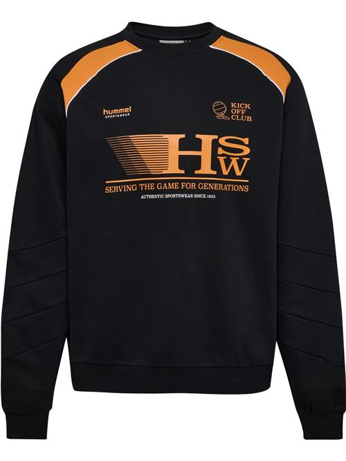 Hummel Sweatshirt  mørkeorange / sort / hvid