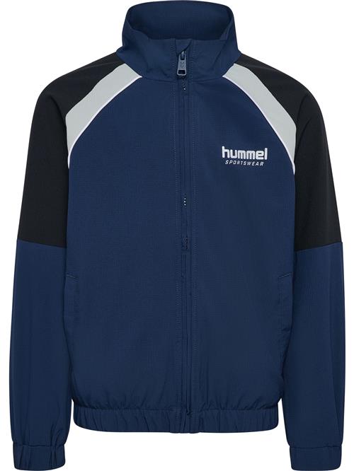 Hummel Sportsjakke  mørkeblå / lysegrå / sort / hvid