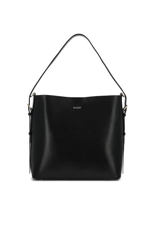 Kazar Skuldertaske  guld / sort