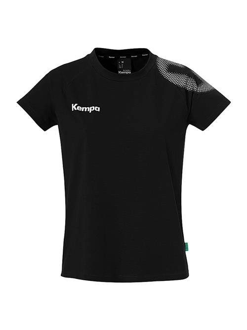 KEMPA Funktionsbluse  sort / hvid